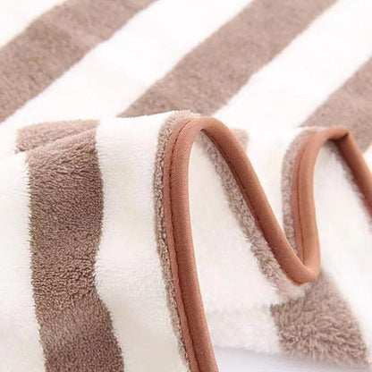 Serviette Microfibre - PetTowel™ - Rayures Chocolat