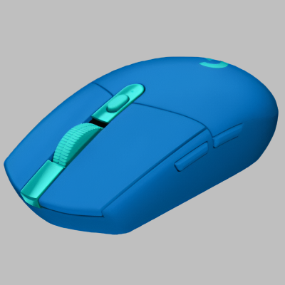 Souris Gamer - GameGlide™ - Bleu