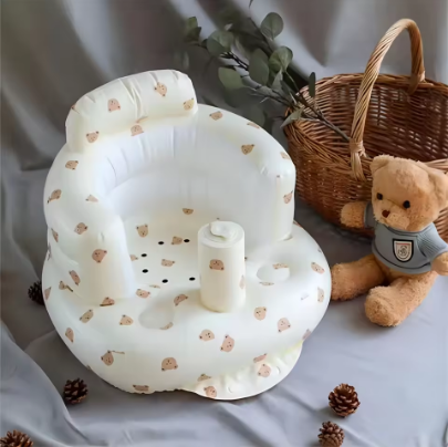 Canapé Gonflable - BabySeat™ - Blanc Ourson