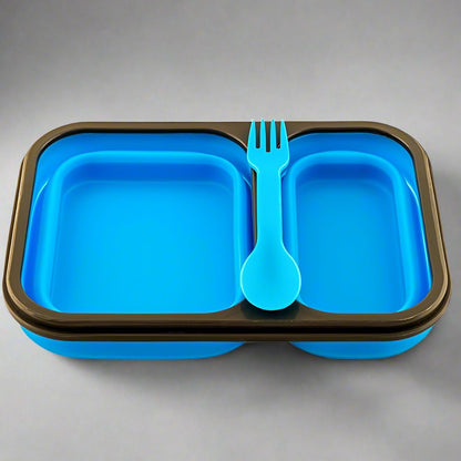 Boite de Conservation Alimentaire - CollapsibleLunchBox™ - Bleu