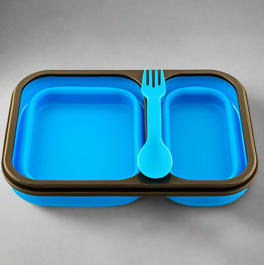 Boite de Conservation Alimentaire - CollapsibleLunchBox™ - Bleu