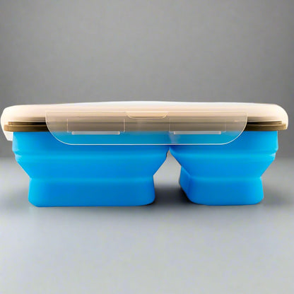 Boite de Conservation Alimentaire - CollapsibleLunchBox™ - Bleu
