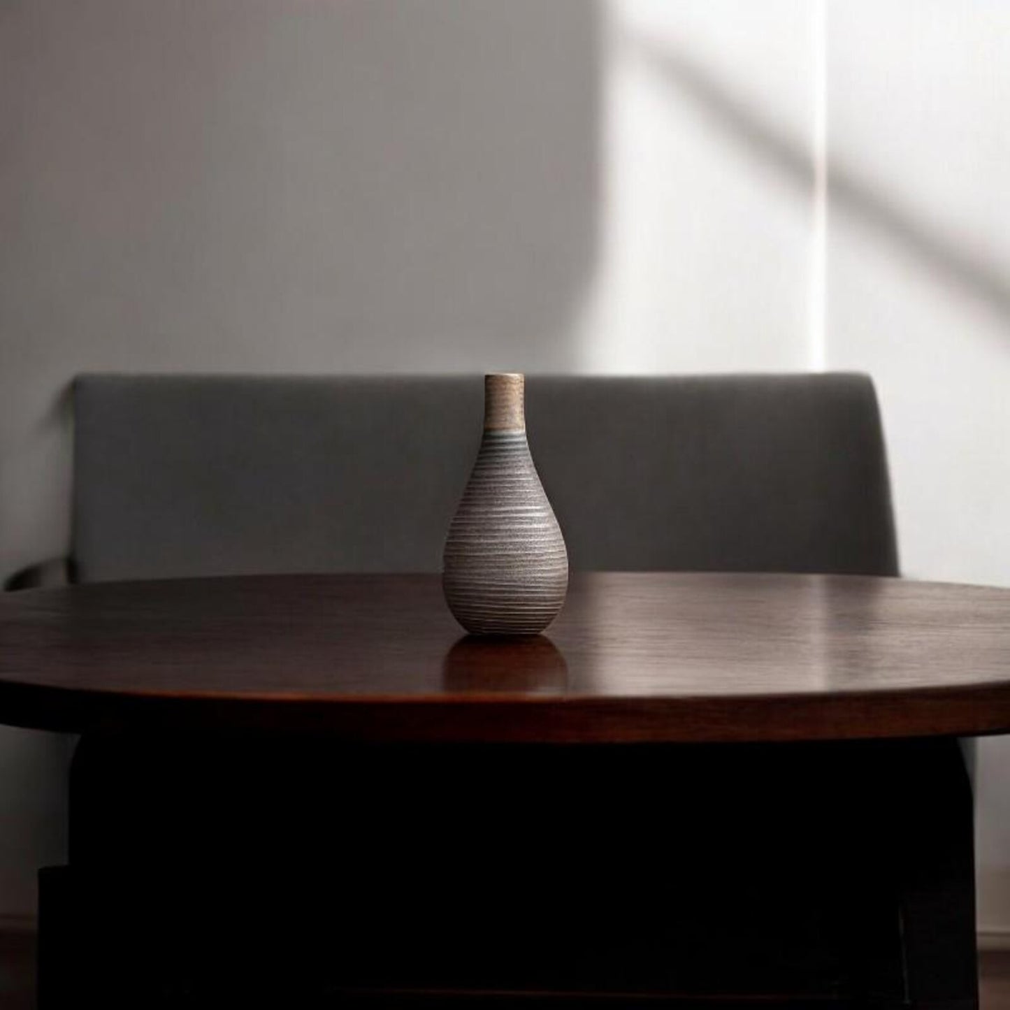 Vase en Céramique - NeoAntiqueVase™ - Bouteille Strié