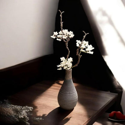 Vase en Céramique - NeoAntiqueVase™ - Bouteille Strié