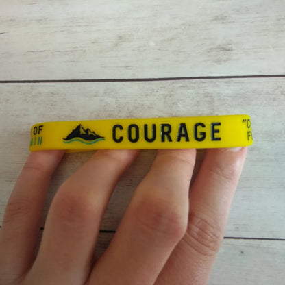 MotivationalSiliconeBracelet™ - Jaune