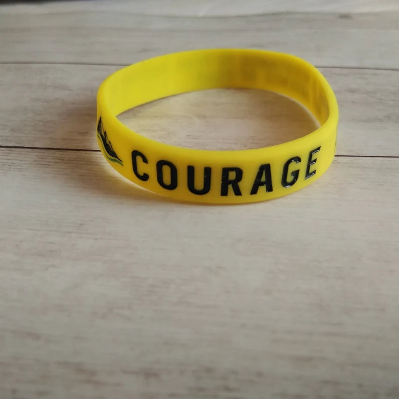 MotivationalSiliconeBracelet™ - Jaune