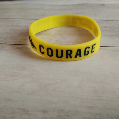 MotivationalSiliconeBracelet™ - Jaune