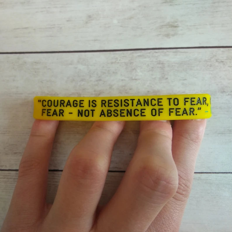 MotivationalSiliconeBracelet™ - Jaune