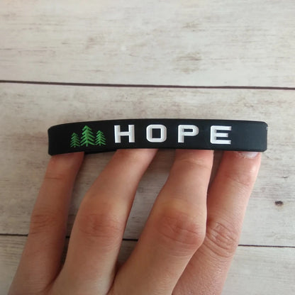 MotivationalSiliconeBracelet™ - Noir