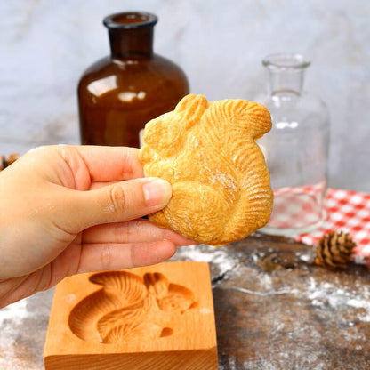 Emporte Pièce - CookieWood™ - Écureuil détaillé