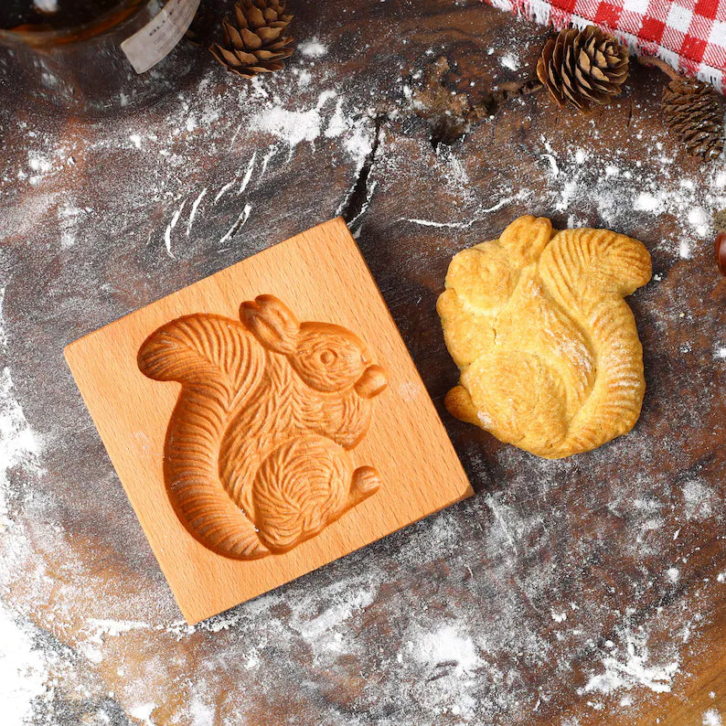 Emporte Pièce - CookieWood™ - Écureuil détaillé