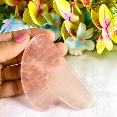 Rouleau Massage Visage - ZenRoller™ - Plaquette Rose