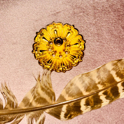 Porte Encens - MysticLotus™ - Doré