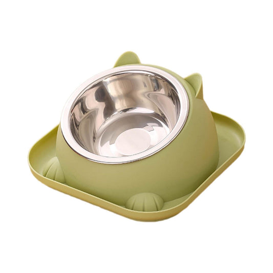 Gamelle Chat - CatTiltProof™ - Vert
