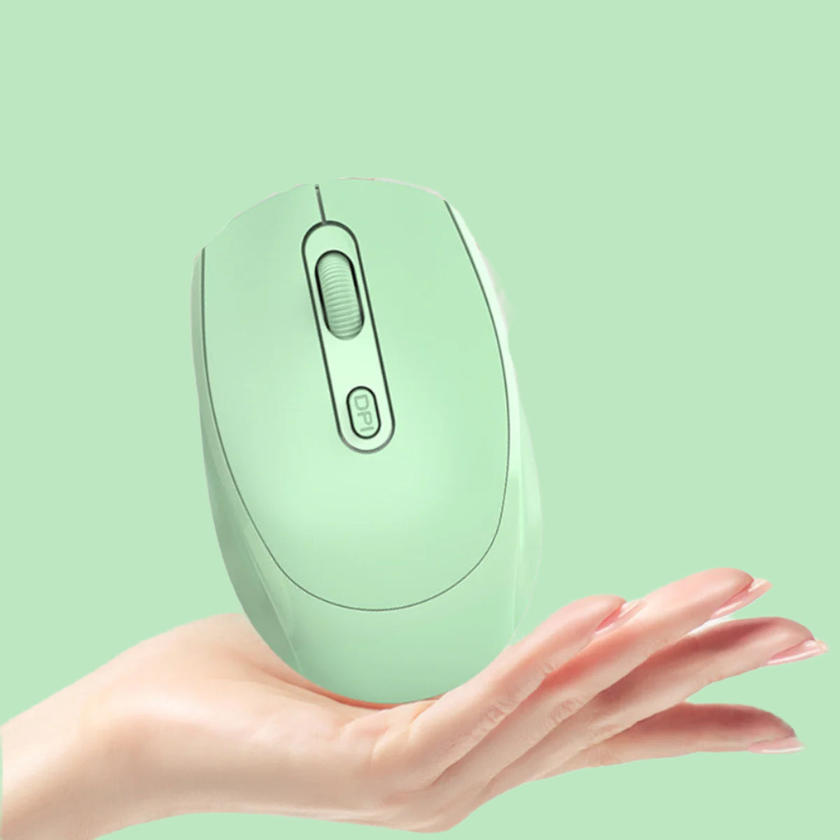 Souris Ergonomique Sans Fil - ErgoSilent™ - Vert