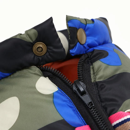 Doudoune pour Chien - WinterDogWarmJacket™ - Bleu Marine