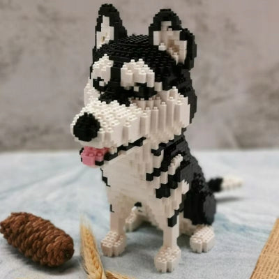 Bloc de Construction - BrickPets™ - Husky
