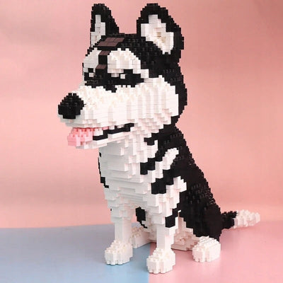 Bloc de Construction - BrickPets™ - Husky