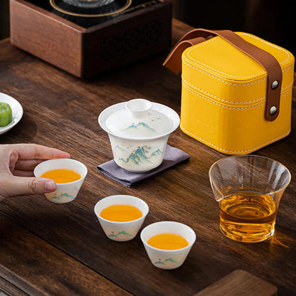 Service à Thé - PorceLuxe™ - Mont Kiso