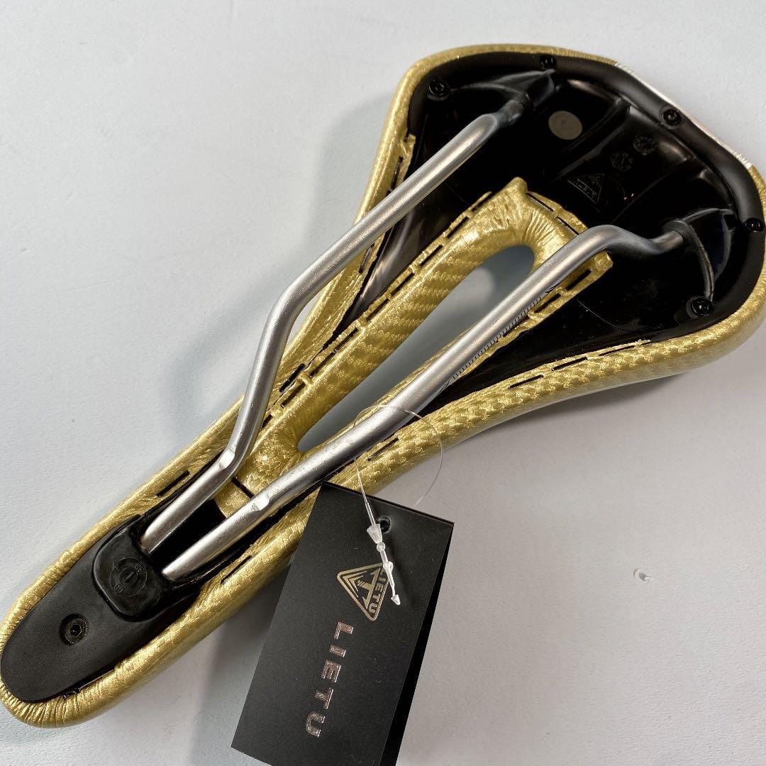 Selle de Vélo - BicycleSaddle™ - Blanc Or