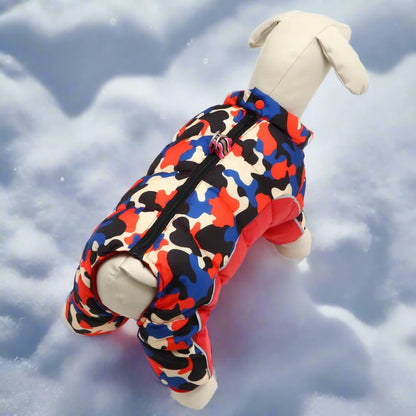 Doudoune pour Chien - WinterDogWarmJacket™ - Rouge