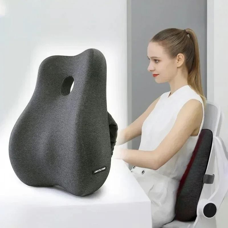 Coussin de Chaise - OfficeChairCushion™ - Gris Foncé