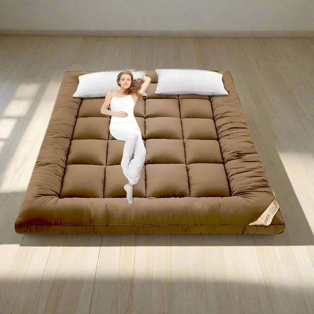 Surmatelas - MattressPad™ - Marron
