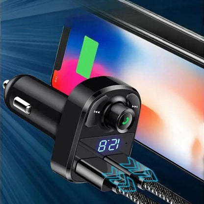 Chargeur Voiture - CarWirelessCharger™ - Noir