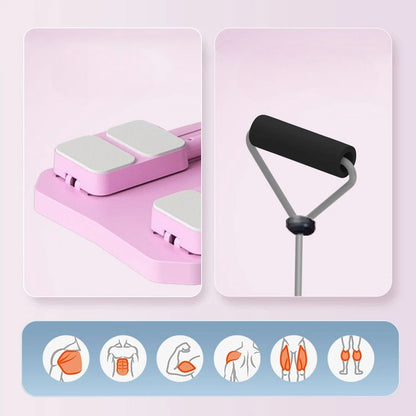 Exercice Abdominaux - AbdominalExerciseBoard™ - Rose Mauve
