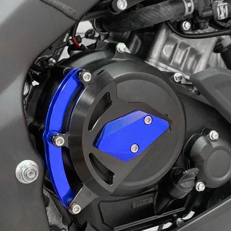 Protection Moto - EngineGuardCover™ - Bleu