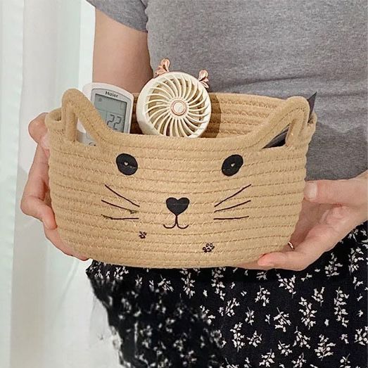 Paniers de Rangement - CottonStorageBaskets™ - Marron