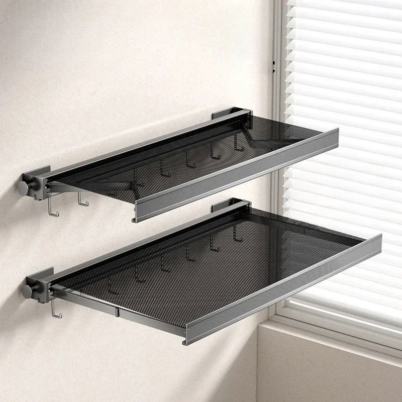 Étagère de Rangement - BathroomStorageShelf™ - Gris