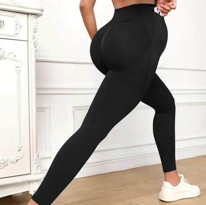 Legging pour Femme Enceinte - MaternityLeggings™ - Noir