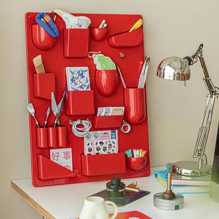 Rangement Mural - WallHolder™ - Rouge