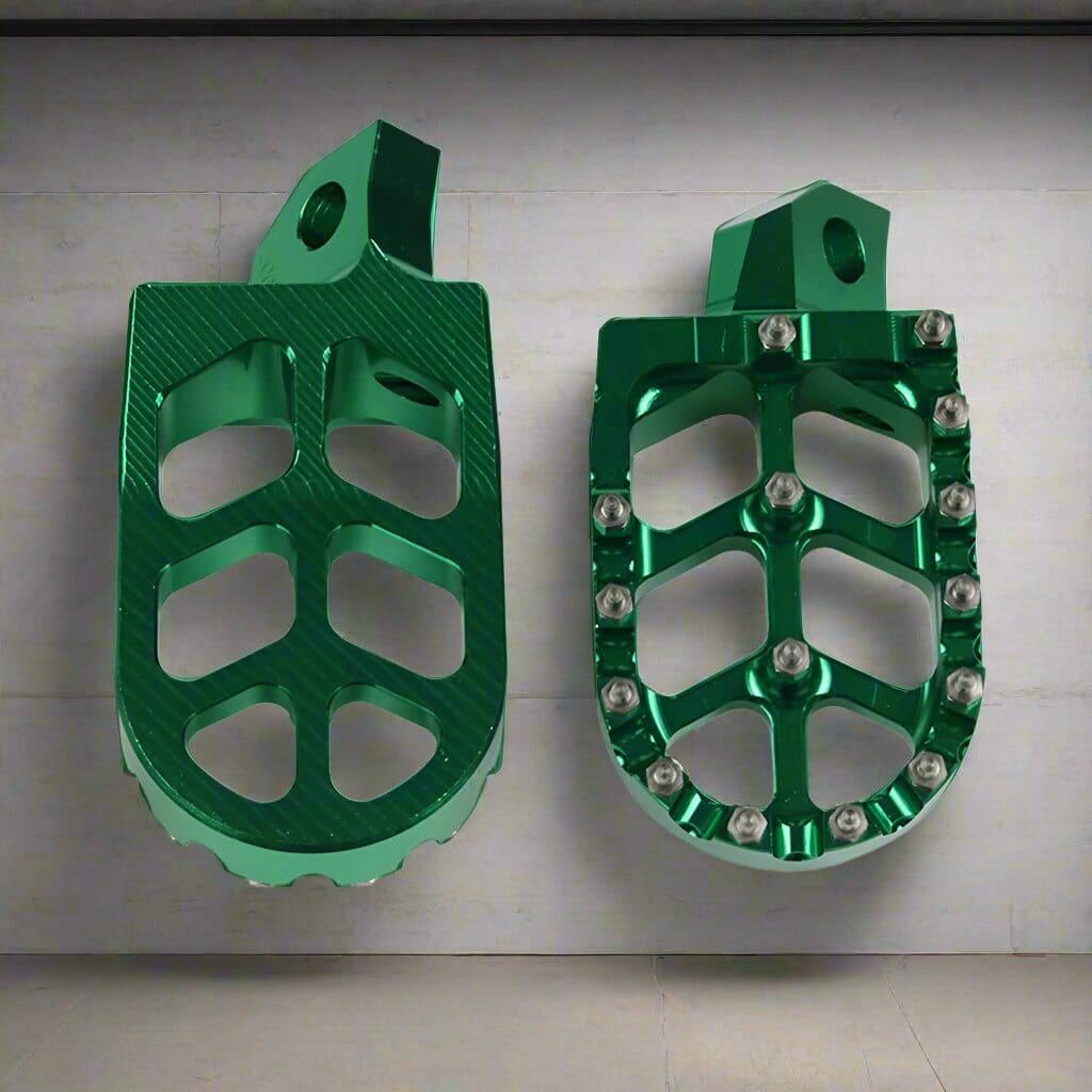 Repose Pieds - MotorcycleFootpegs™ - Vert
