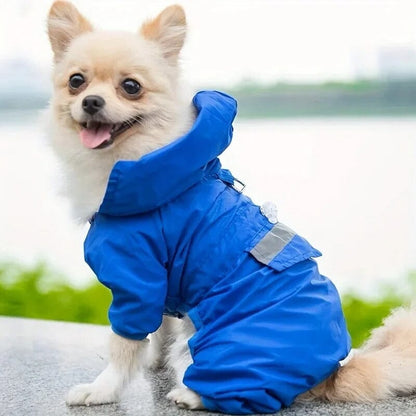 Manteau pour Chien - DogWaterproofCoat™ - Bleu