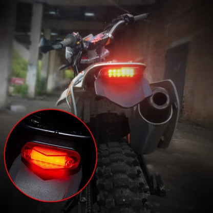 Garde Boue - MotorcycleRearFender™ - Rouge Noir