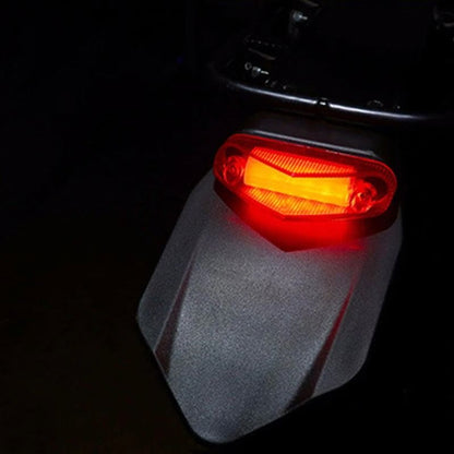 Garde Boue - MotorcycleRearFender™ - Rouge Noir