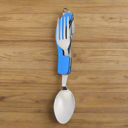 Couteau Suisse - FoldableTablewareSet™ - Bleu