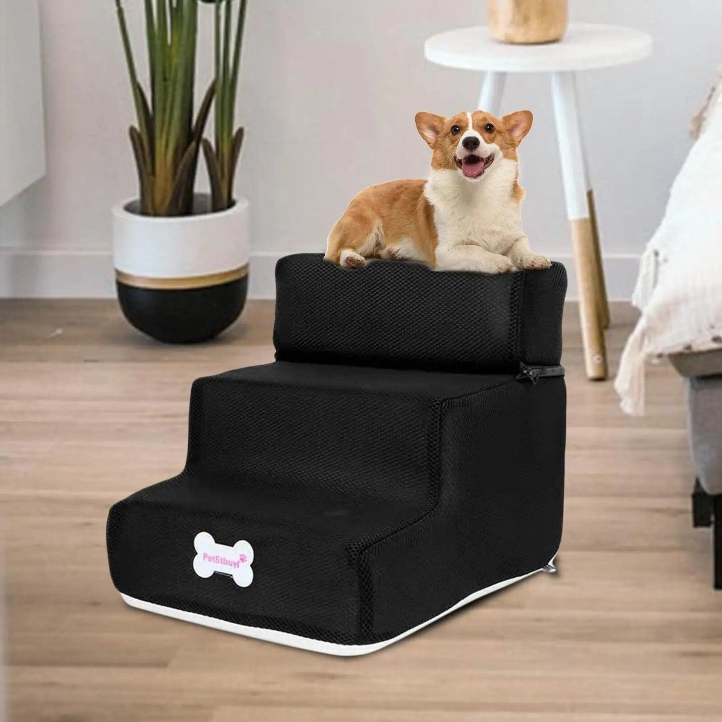 PortableDogStairs™ - Noir