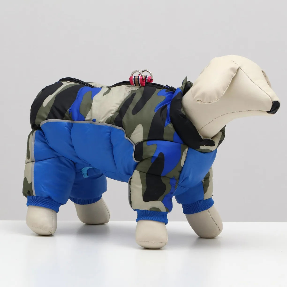 Doudoune pour Chien - WinterDogWarmJacket™ - Bleu Marine