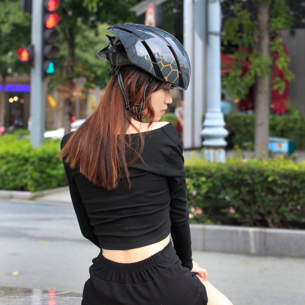 Casque de Vélo - AeroCyclingHelmet™ - Orange