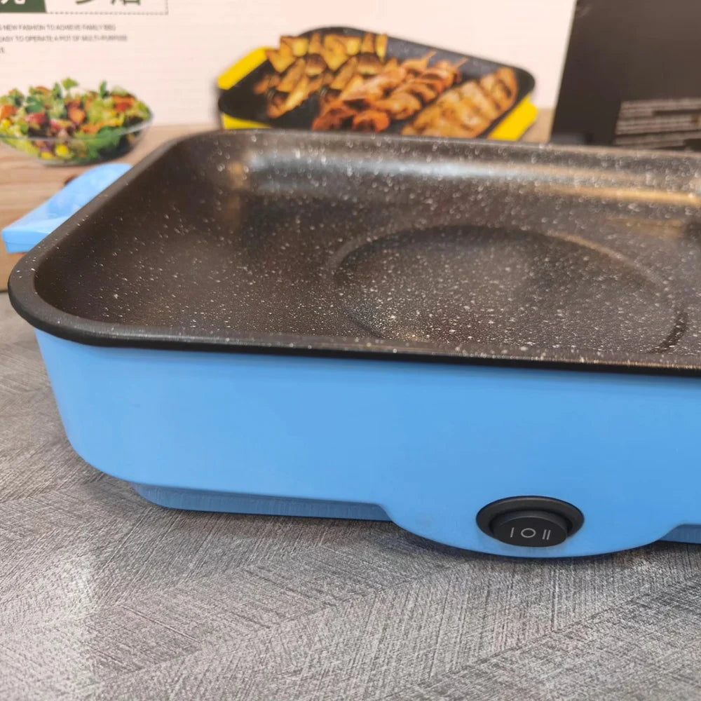Plancha Électrique - HeatPlate™ - Bleu