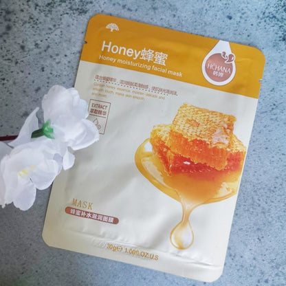 Masque Facial - GlowSkinSheet™ - Miel