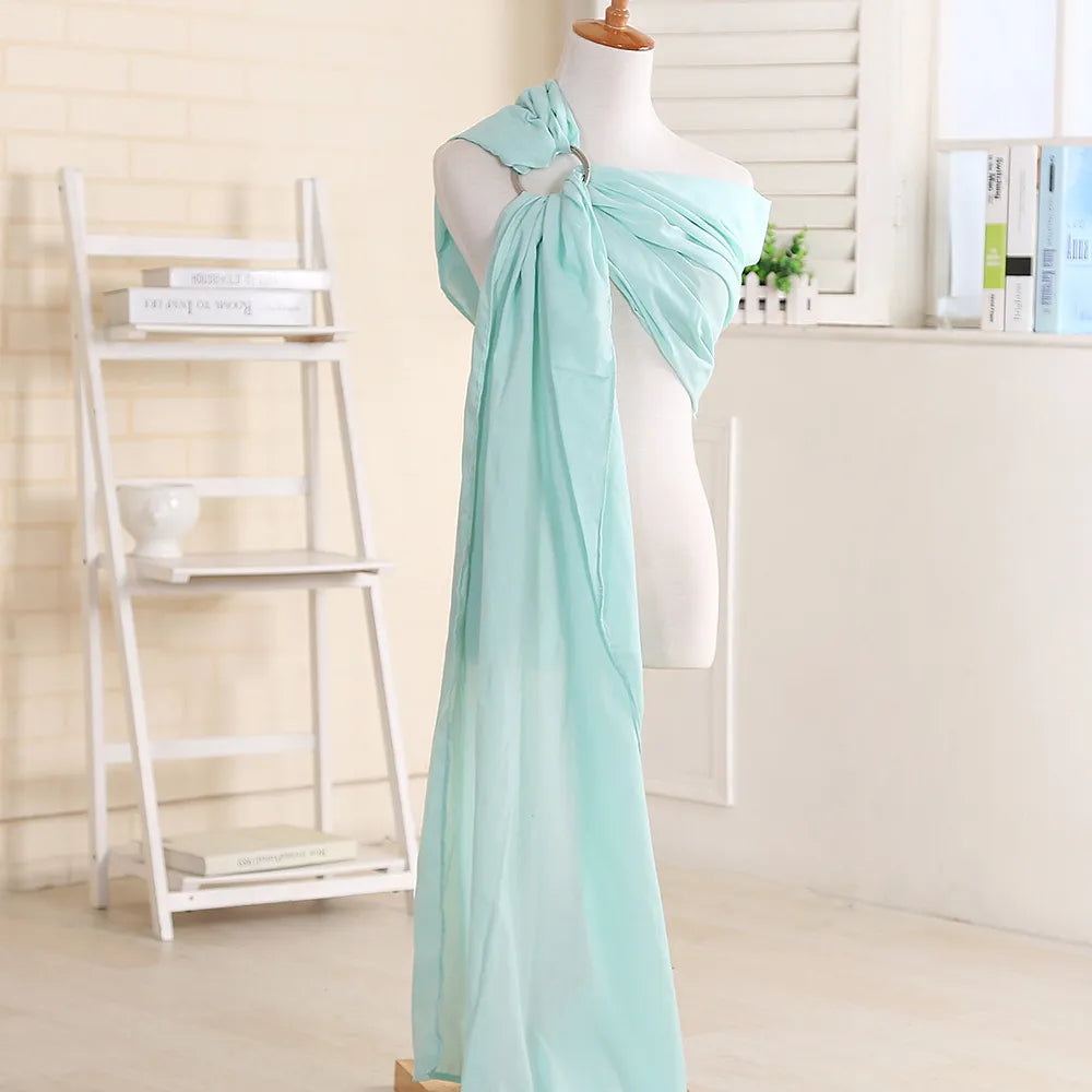 Écharpe De Portage - CottonRingSling™ - Bleu Ciel