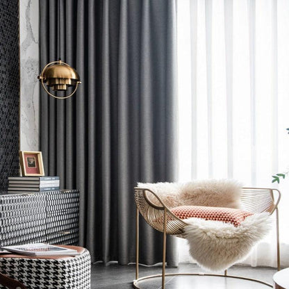 Rideaux Occultants - DeepSleepDrape™ - Gris