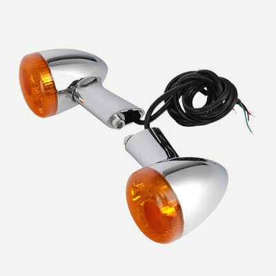 Clignotant Moto Led - RoadBlink™ - Argent Orange
