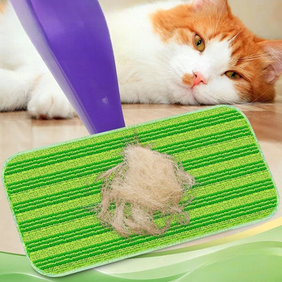 BALAI MICROFIBRE - EcoMopPad™ - Vert