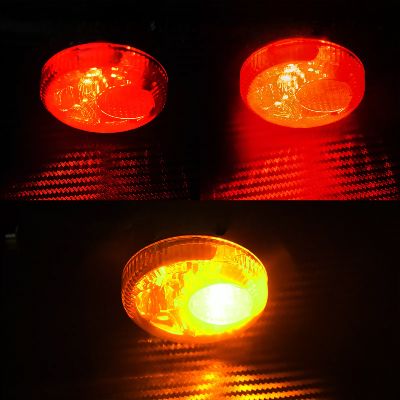 Clignotant Moto Led - RoadBlink™ - Noir Orange