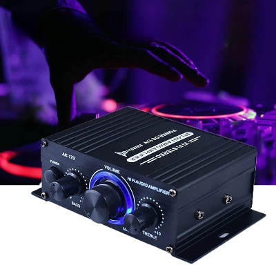 Amplificateur Audio - StereoBoost™ - Noir